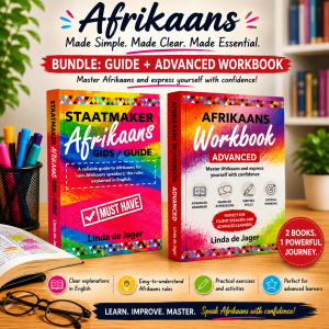 Afrikaans Learning Bundle – Guide & Advanced Workbook